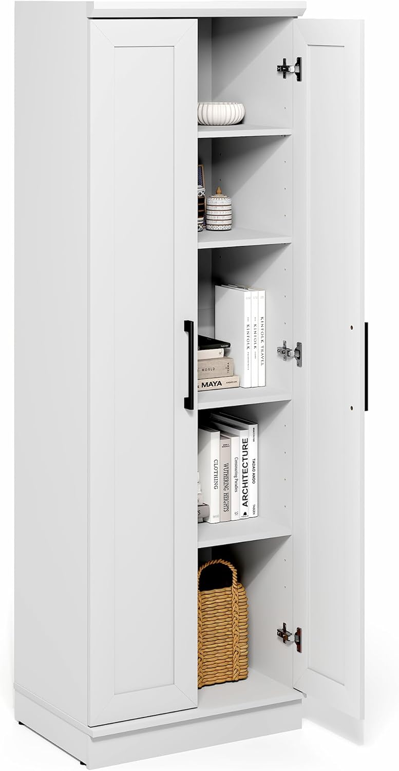 Furinno PASIR Book Shelf, 3-Tier Bookshelf, Bookcase, 9.7" x 23.7" x 31.5", for Living Room, Bedroom, Home Office, Blackwood