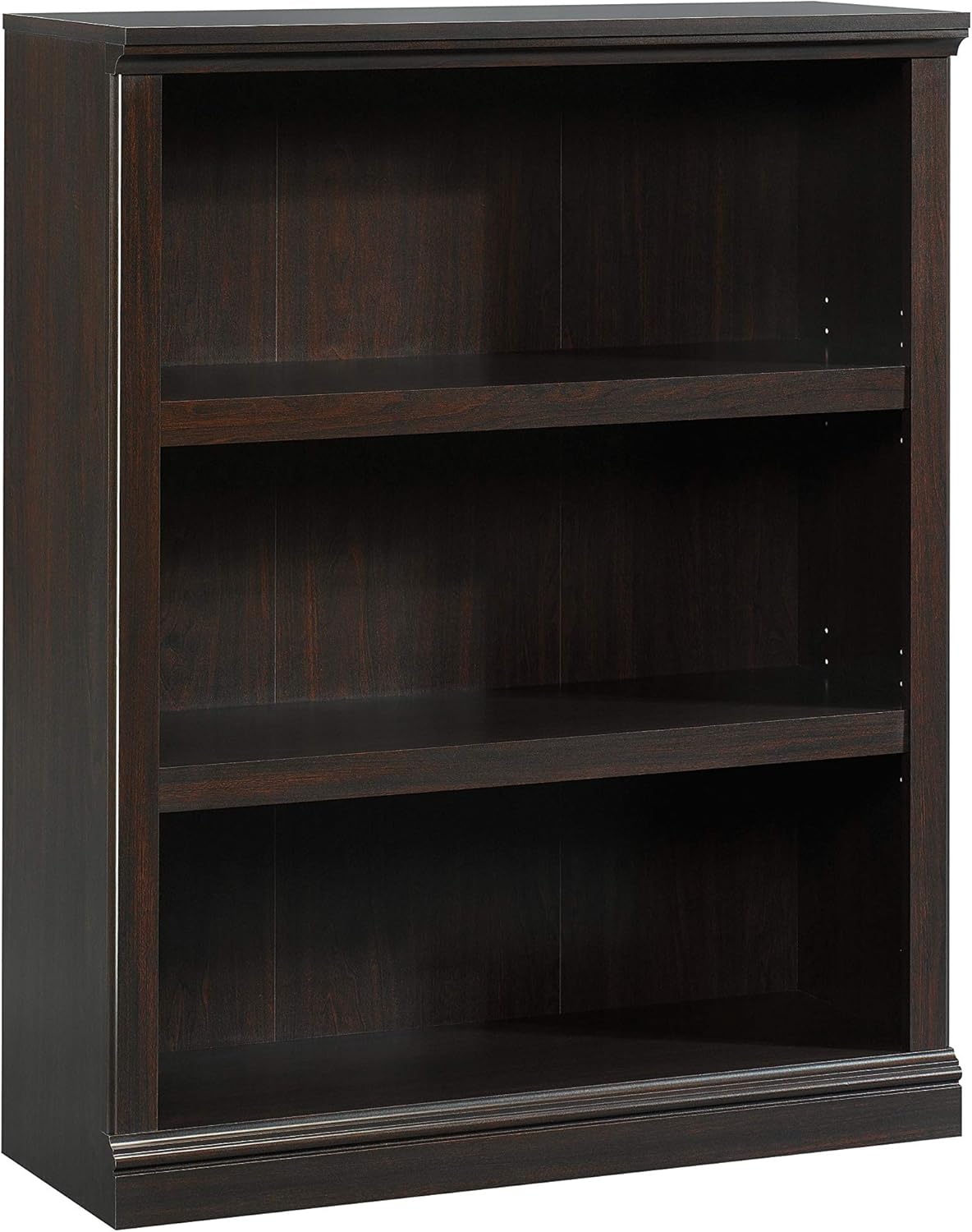 Sauder Miscellaneous Storage 3-Shelf Bookcase/ Book shelf, Select Cherry finish