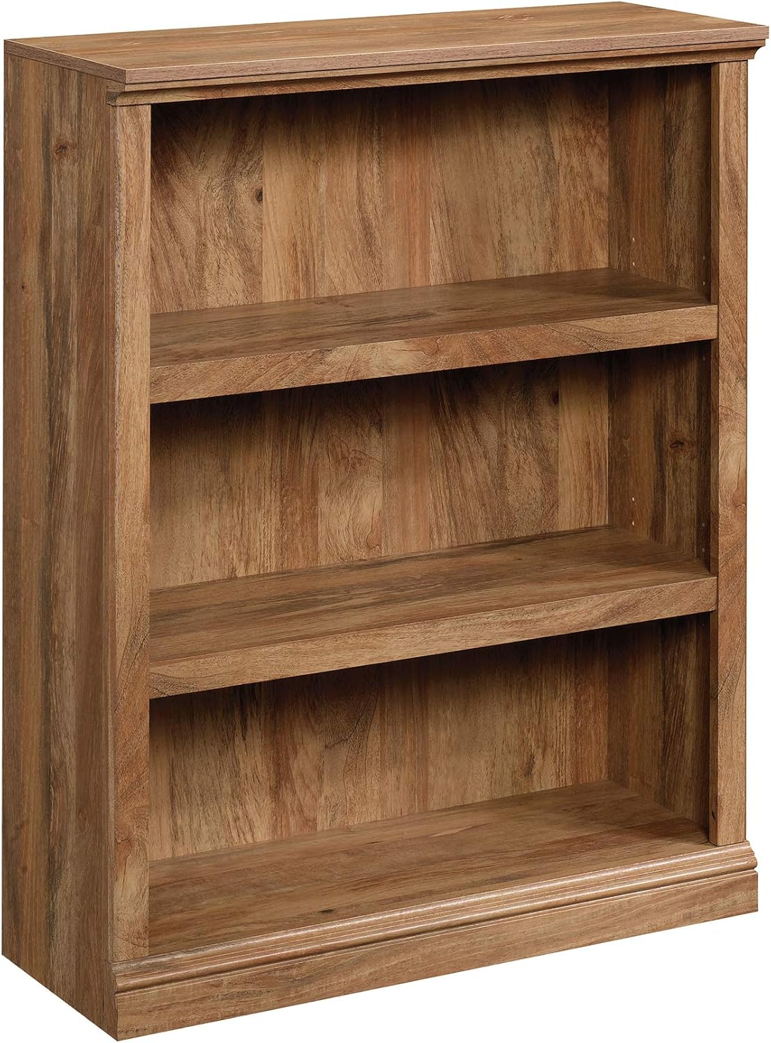 Sauder Miscellaneous Storage 3-Shelf Bookcase/ Book shelf, Select Cherry finish